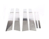Benz S Class W222 Chrome Aluminum Pillar Window Trim Covers (2014–2020)