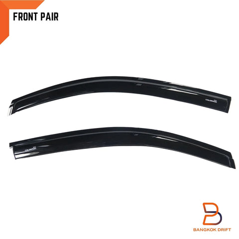 Holden Colorado RG Z71 LTZ Dual Cab Weather Shields Rain Guards (12-22)