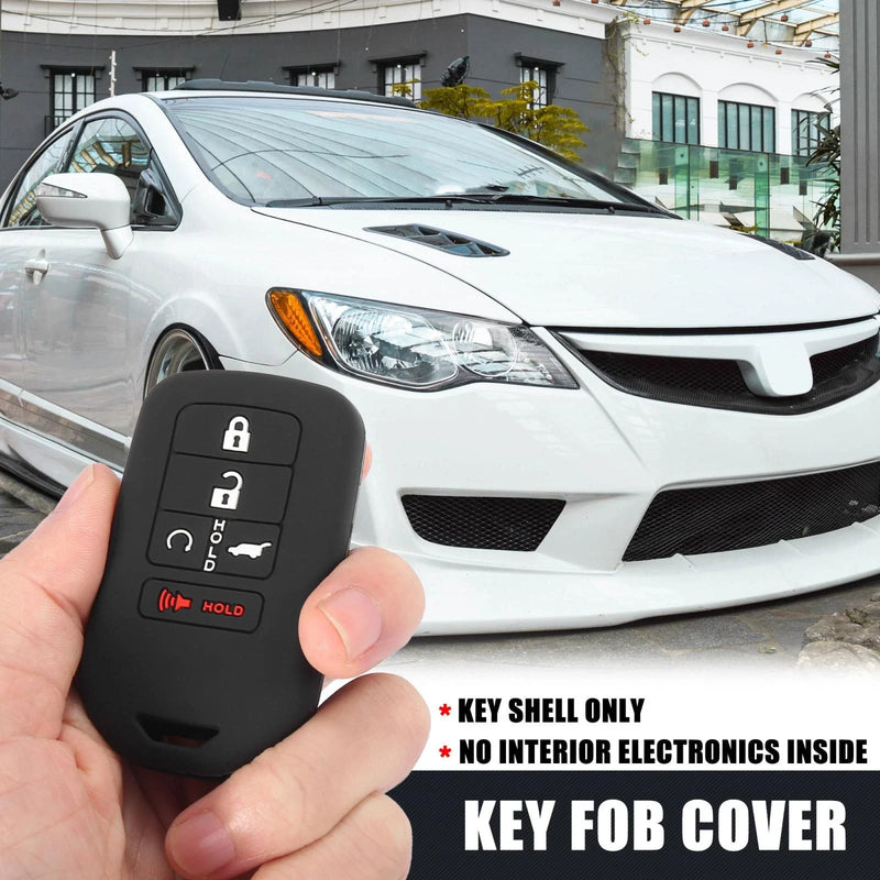 Honda Accord Civic CR-V 5 Button Key Fob Cover Case (2016-2023)