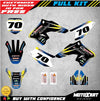 Suzuki DRZ 70 (2009-2020) - Sunset Style Stickers Custom Graphic Kit