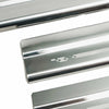 Nissan Navara D23 Chrome Stainless Scuff Plates 4 Doors (2015-2022)
