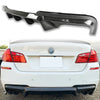 BMW 5 Series F10 F11 M Sport Rear Bumper Diffuser (2010-2016)