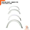 Mazda BT-50 Ute A2W Cool White Fender Flares (2012-2018)