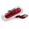 Truck Trailer Pickup 12V 24V 4 x LED Side Clearance Marker Light Red
