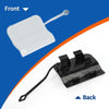 Mercedes-Benz C-Class W204 2012-2015 White Rear Tow Hook Cover
