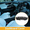Mercedes-Benz C-Class (2011-2013) Black Red Dashboard Cover Mat