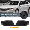 Chevrolet Impala 1x Rearview Mirror Cover Cap Black Carbon Fiber (14-20)