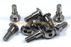 Suzuki GSX-R 600 750 1000 Bulloni 8mm Spalla M6 Vite x2