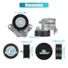Mercedes-Benz Accessory Drive Belt Tensioner with 3 Pulleys (2005-2015)