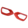 Dodge Charger (2015-2021) - 1 Pair Red Front Fog Light Frame