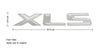 Ford Ranger SILVER XLS Rear Tailgate Decal Sticker (2005-2011)