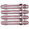 Chevrolet Silverado, Suburban, GMC Sierra Glossy Black Door Handle Covers