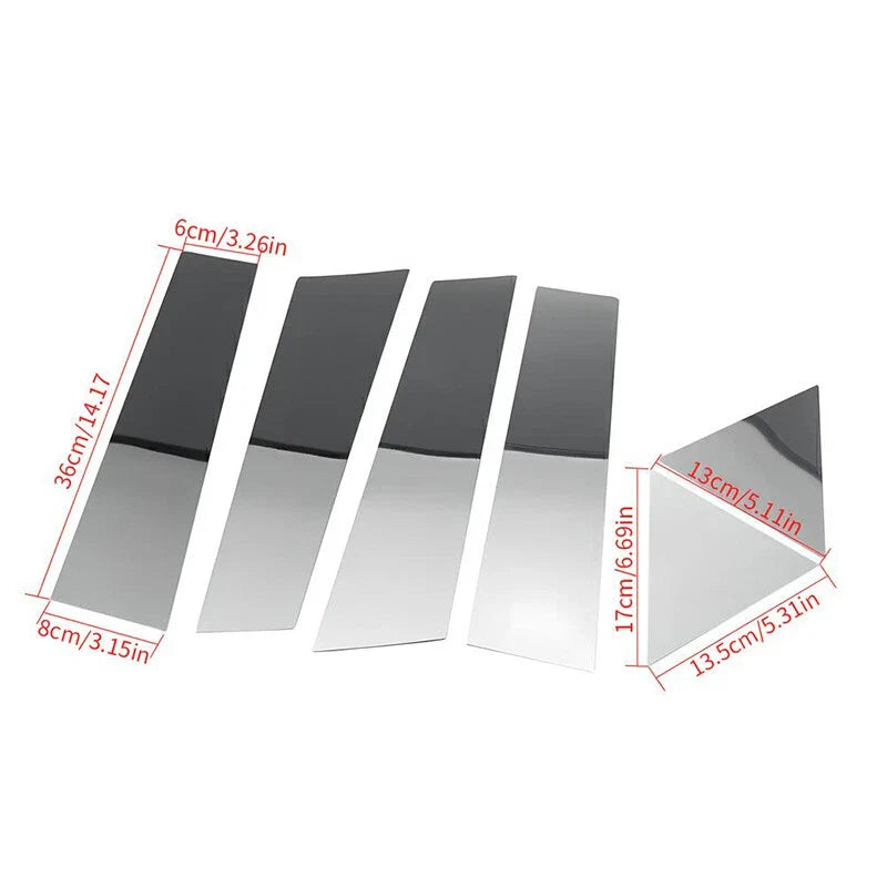 Chrysler 300 300C & Dodge Chrome Door Window Trim Covers (2005-2010)