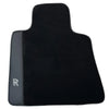 Rolls Royce Cullinan (2018-2023) - AutoWin Leather 2 x Black Floor Mats