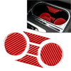 Toyota Tundra Carbon Fiber Cup Holder Panel Cover Trim (2014-2021)