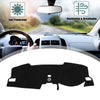 Honda Civic Black Polyester Dashboard Cover Mat (2020-2023)