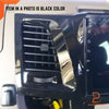Toyota Hilux Ute Vigo Black 4 x Air Vent Grilles (2005-2014)