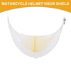 X-803 Motorcycle Helmet Clear Blue 1pc Visor Shield Resin