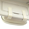 Car Sun Visor Organizer Clips Sunglasses Case Holder
