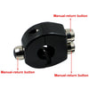 Black 7/8" 22MM Motorcycle Handlebar Switch Momentary Button