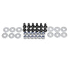 Car Carbon Fiber Racing Bonnet & Flush Mount Hood Latch