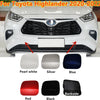 Toyota Highlander 2x L/R Front Tow Eye Hook Cover Cap (2020–2023)