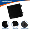 Mercedes-Benz CLS (2004-2007) Black Car Bumper Tow Hook Cover