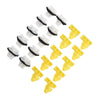 Wheel Arch Trim Clips Front Rear Wing-Moulding / 10 x / Nissan X-Trail