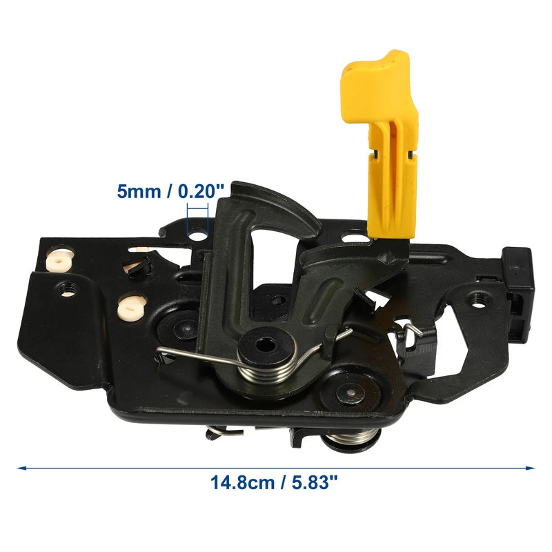 Ford Fiesta 2008-2012 Black Hood Latch Lock (1 Pcs)