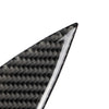 Carbon Fiber Headlight Sticker Eyelid Cover Eyebrows fits Benz C Class 2007-2011