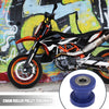 Motorcycle ATV Pulley Tensioner Wheel / 10mm Hole / Blue Chain Roller Guide