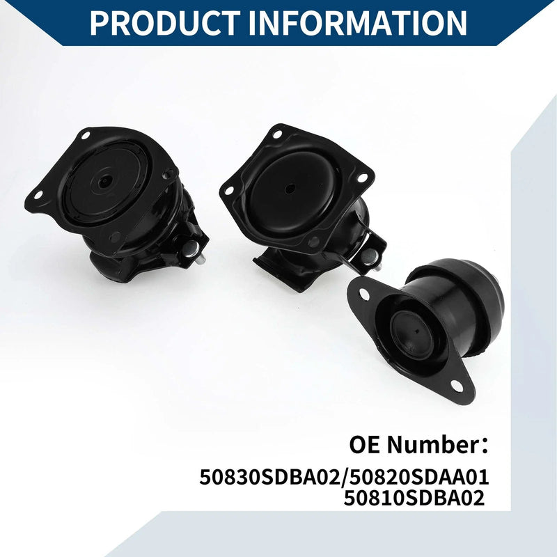 Honda Accord Engine Motor Mount Set (2003-2007)