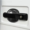 Benz G500 G350 2010-2018 4pcs Real Carbon Fiber Door Bowl Cover Trim Fit