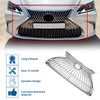 Lexus ES350 (2019-2021) Chrome Silver Tone Hood Bumper Grille