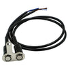 Universal Motorcycles - Waterproof RED LED Switch Handlebar Adjustable Mount