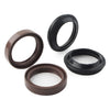 Motorcycle 4 Pcs Brown Front Fork Damper Seal