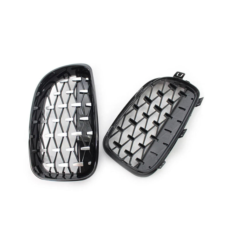 BMW 1 Series E81 E82 E87 E88 Diamond Front Kidney Grill (2004-2013)