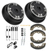 Kawasaki Mule 2510 3000 3010 3020 4000 4010 Rear Brake Drums & Brake Shoes