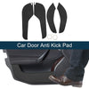 Ford Focus (2019) - 1 Set Black Car Door Anti Kick Pad Sticker Protector
