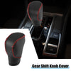 Honda Civic 11th Gen 2022-2023 Black Faux Leather Gear Shift Lever Cover