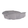 Auto Car PU-Leather Grey Front Seat Cover Full Surround Cushion Mat Pad