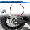 Motorcycle 80cm Brake Clutch Oil Hose Line Red