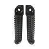 Yamaha YZF R1 R6 (1998-2025) Black Driver Passenger Footpegs (2003-2020)