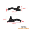 Harley Street Glide Special Finger Red Hand Brake Clutch Levers (2014-2023)