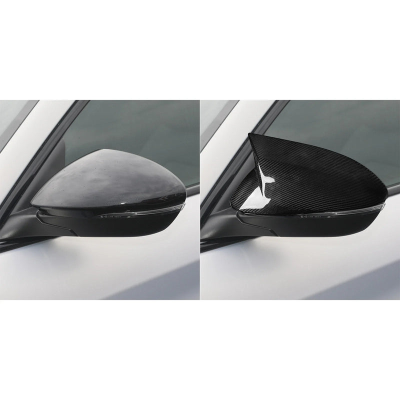 Alfa Romeo Stelvio Carbon Fiber Side Mirror Covers (2017-2024)