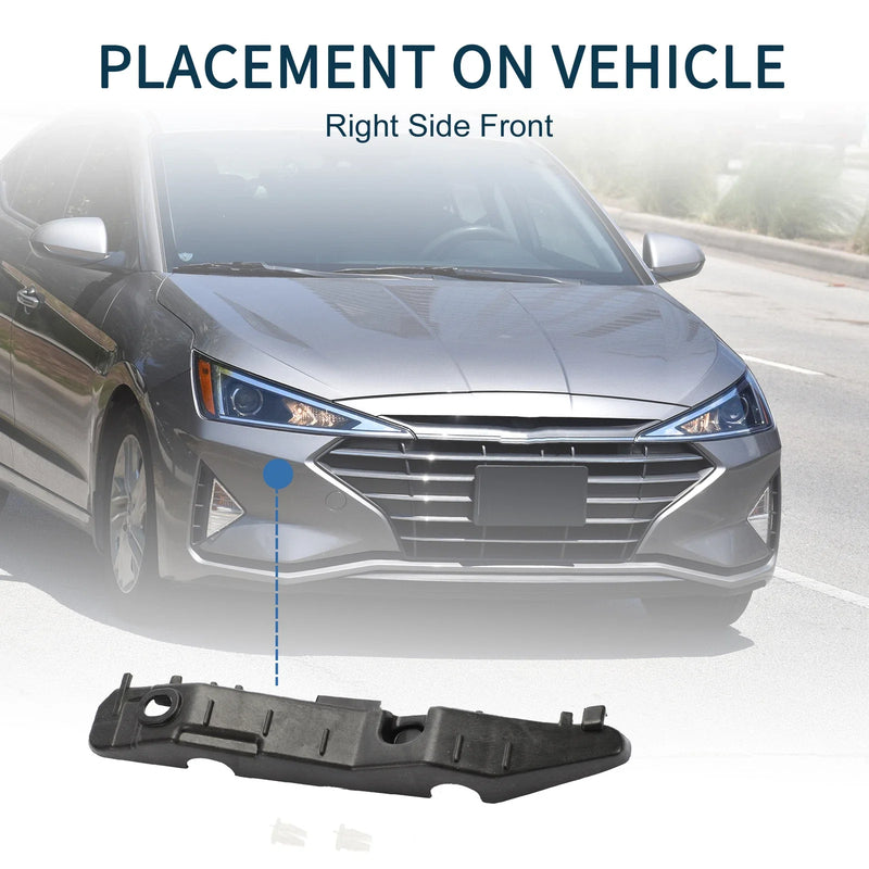 Hyundai Sonata Right Front Bumper Retainer Bracket (2015-2017)