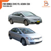 Honda Civic FD Sedan Clear Headlight Lens (2006-2011)