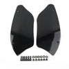Harley Dyna, Heritage, Softail Black Air Batwing Fairing Wind Deflectors