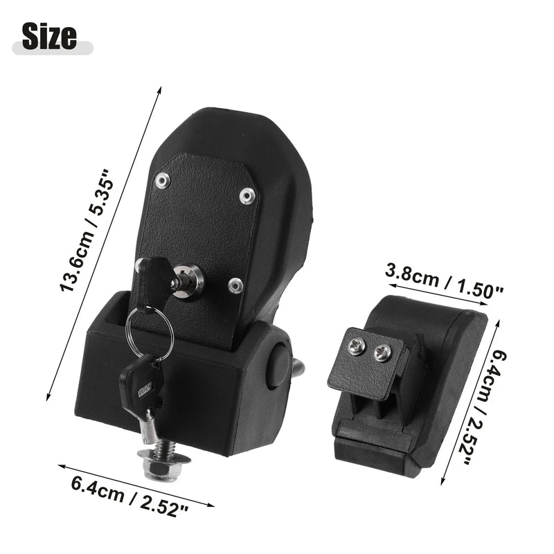 Jeep Wrangler JL 2 Door Front Hood Latches (2018-2023)