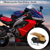 Motorcycle Rectangle Aluminum Alloy Hanging Hook / 1 Set / Earthy Yellow